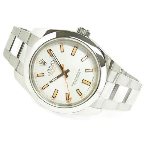 rolex milgauss bianco fuori produzione|rolex milgauss.